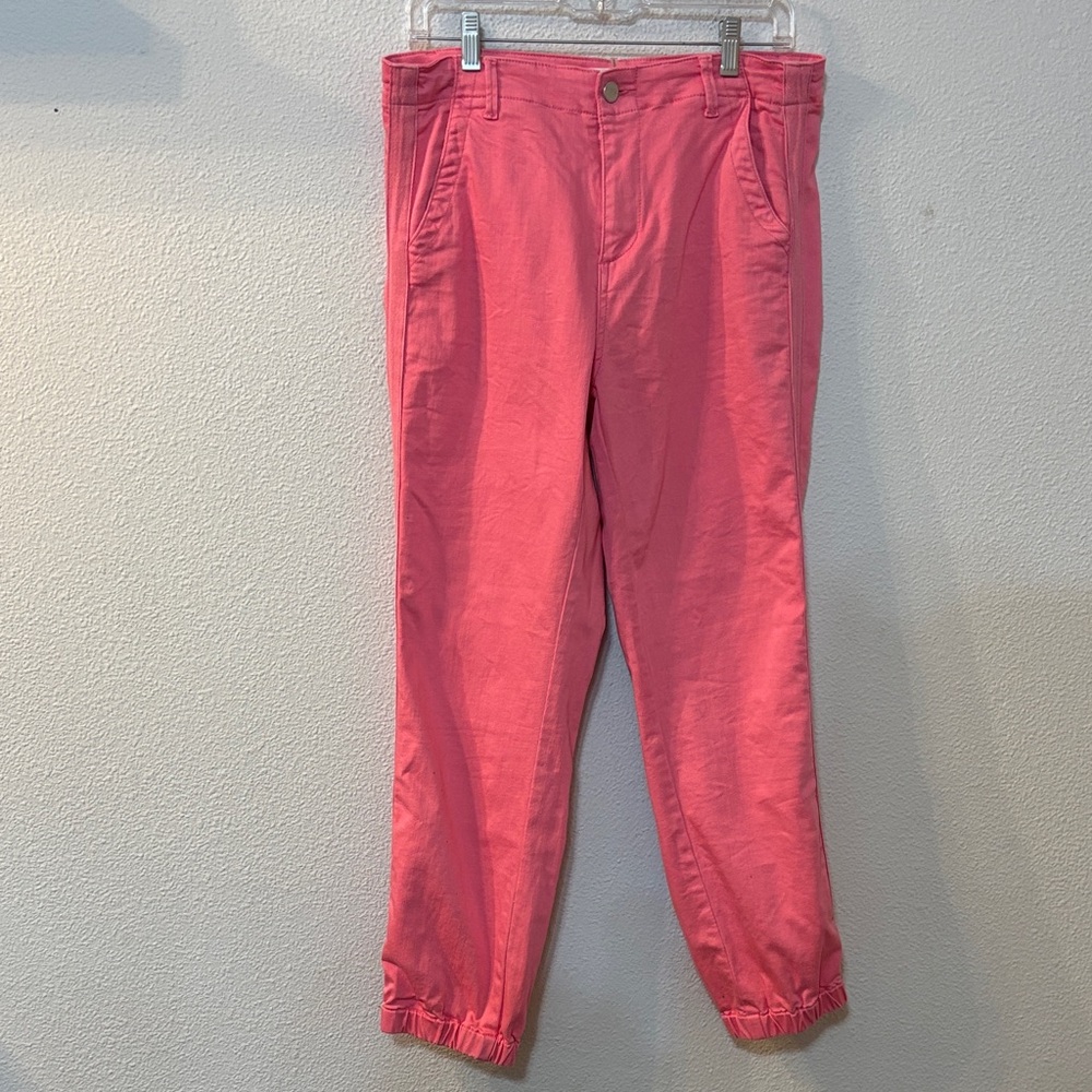 Risen Jeans Vibrant Pink Casual Pants